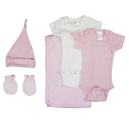 Cadeau de baby shower Baby Girl 5 PC Layette