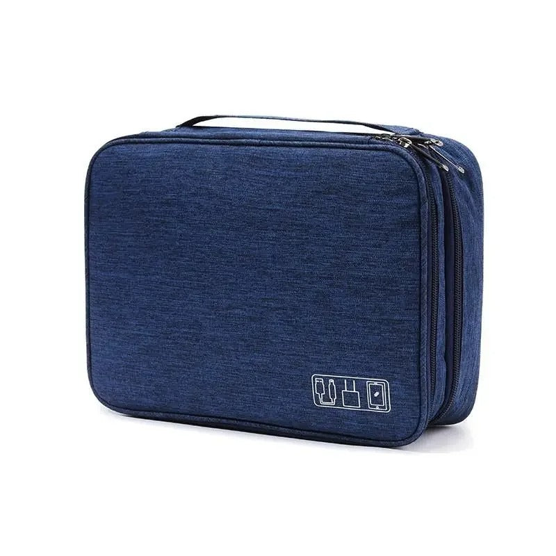 Tame Your Cable Chaos: Compact Electronics Organizer