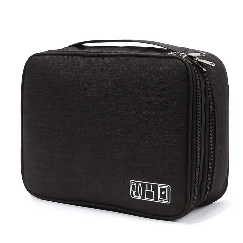 Tame Your Cable Chaos: Compact Electronics Organizer