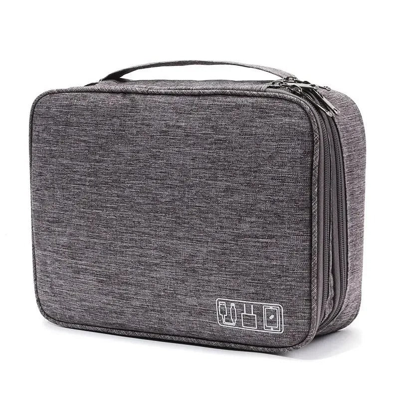 Tame Your Cable Chaos: Compact Electronics Organizer