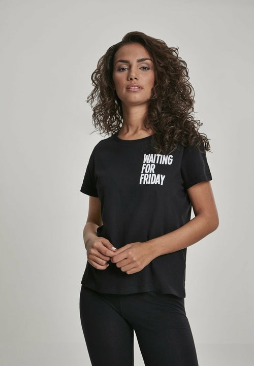 T-Shirt Waiting For Friday Box BLACK